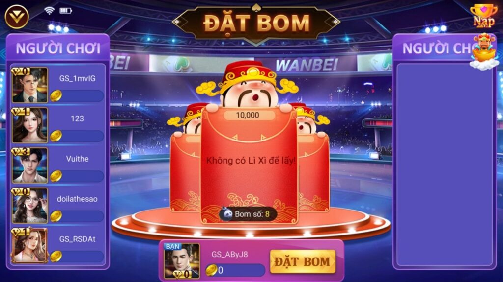 Cách đặt bom go88