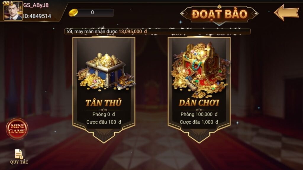 Sảnh game đoạt bảo go88