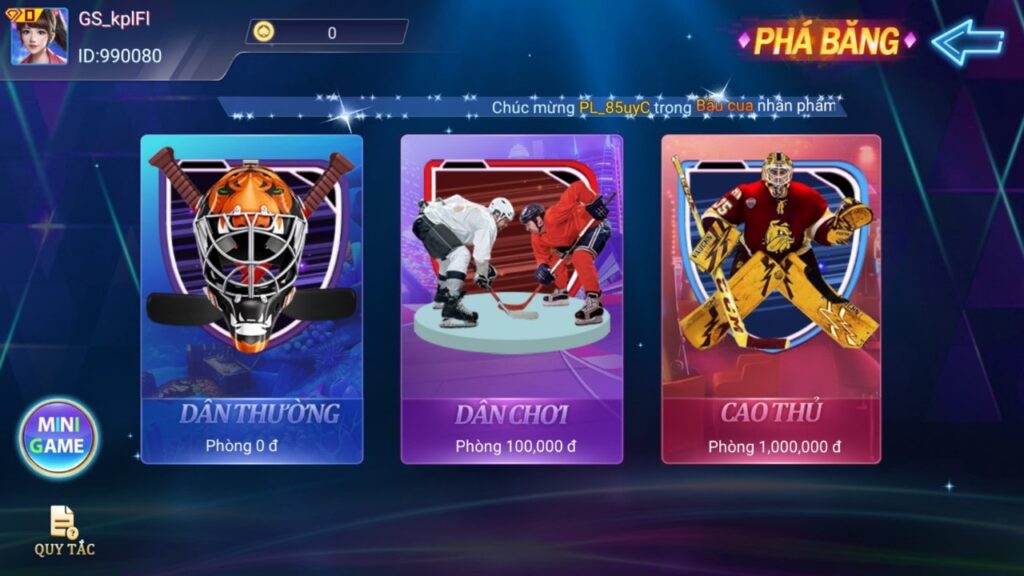 Sảnh game phá băng go88