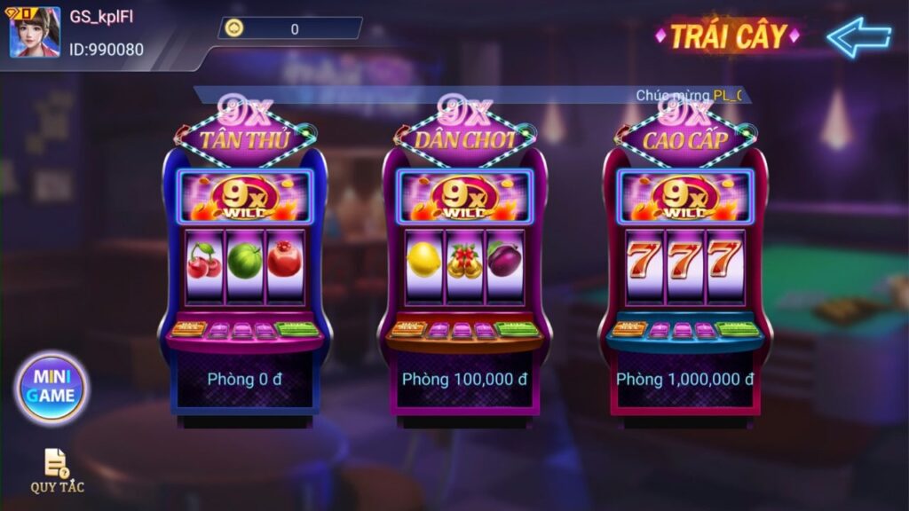 Sảnh game super trái cây