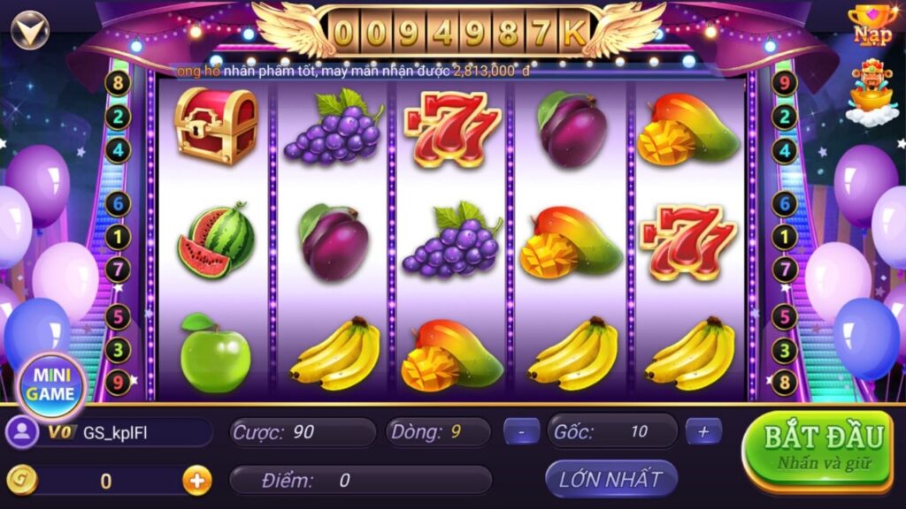 Sảnh slot game go88