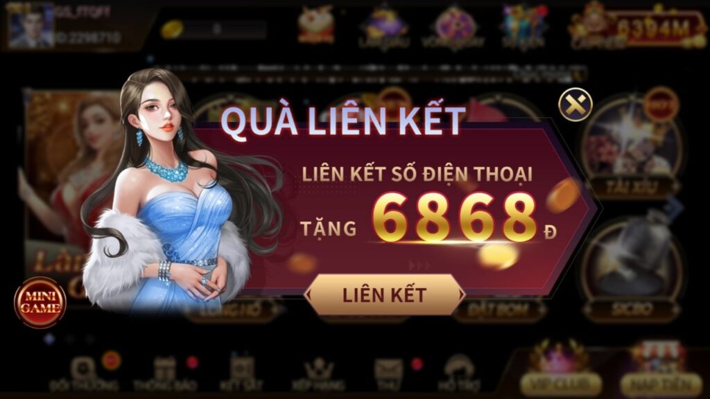 Liên kết tài khoản Go88
